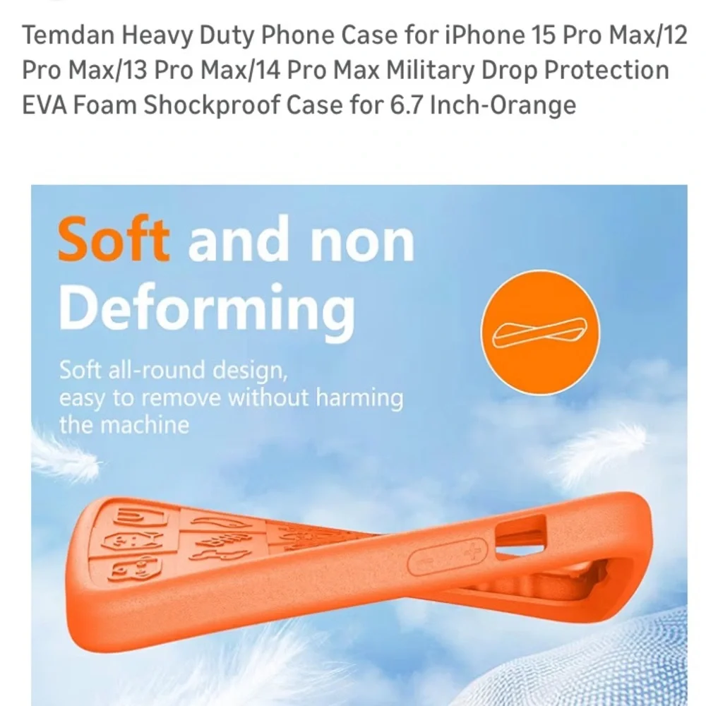 NWOT iPhone 15 Pro Max Cover Case for 6.7
